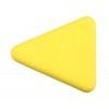 Ластик Economix, 32 x 30 x 7 мм, треугольный, желтый