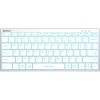 Клавиатура A4Tech Fstyler FX61 (серебристый/белый)